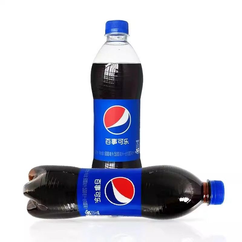 10月新日期24瓶】百事可乐原味600ml*24瓶网红碳酸饮料一整箱品牌